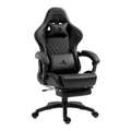 Imagem da oferta Cadeira Gamer KBM! GAMING Tempest CG600 Preta Com Almofadas Descanso Para Pernas Retrátil Reclinável - KGCG600PT
