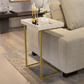 Imagem da oferta Mesa Lateral De Apoio Jb 4774 Com Espelho E Pé De Aço - Cores