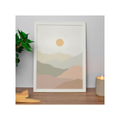 Imagem da oferta Quadro Decorativo Mid Century Dunas 35x47cm