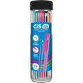 Imagem da oferta CIS Caneta Esferografica 07 mm TIK Squeeze com 24 unidades cores Sortidas