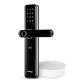 Imagem da oferta Fechadura Smart de Embutir Intelbras com Maçaneta + Hub - IFR 7000+