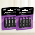 Imagem da oferta Kit 8 Pilhas Recarregável Comum AA 2700MAH Cod: 408140010-2 Avant Use