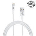 Imagem da oferta Cabo Carregamento 1M ELG USB para Lightning Iphone C810 Homologado Apple 2.4A e 12W Branco