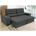 Imagem da oferta Sofá Retrátil Reclinável 3 Lugares Suede Brunello Linoforte