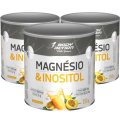 Imagem da oferta Kit 3x Magnésio e Inositol Taurina Melatonina 210g Bodyaction
