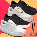 Imagem da oferta Tênis Vizzano Feminino Casual Plataforma Moda Passeio Leve Macio Ultra Conforto
