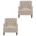 Imagem da oferta Kit 02 Poltronas Genesis Bege