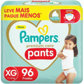 Imagem da oferta Pampers Pants Premium Care Fralda Fácil de Vestir XG 96 Unidades