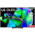 Imagem da oferta Smart TV 65" 4K LG Evo 120Hz G-Sync FreeSync Bluetooth ThinQ AI Alexa Google e 4 HDMIs - OLED65C3PSA