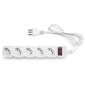 Imagem da oferta Filtro de Linha com 5 Tomadas EPE 205 Branco Intelbras