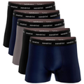Imagem da oferta Kit 5 Cuecas Boxer Sandrini Algodão Conforto Masculino Adulto