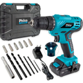 Imagem da oferta Furadeira Parafusadeira Sem Fio De 10mm Philco Ppf12m 12v + Acessório