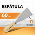 Imagem da oferta Sparta EspatulaBetumadeira De Aco Inoxidavel Lisa 2.14 Pol - 60