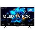 Imagem da oferta Smart TV 50" TCL 4K UHD QLED 50P7K Google TV AiPQ Google Assistente 3 HDMI