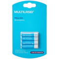 Imagem da oferta Pilhas Recarregáveis AAA 1000Mah com 4 Unidades Multi - CB050