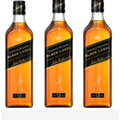 Imagem da oferta Kit 3 Unidades - Whisky Escocês Blended Black Label Johnnie Walker Garrafa 500ml