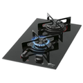 Imagem da oferta Cooktop Fischer Fit Line 2 Bocas Preto a Gás Bivolt Mesa Vidro Design Compacto