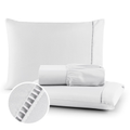 Imagem da oferta Jogo de Lençol Cama Solteiro 400 Fios Micropercal Ponto Palito - 3 Peças