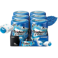 Imagem da oferta Chiclete Trident XSenses Peppermint Sem Açúcar Garrafa - Caixa com 6 unid de 54g