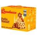 Imagem da oferta Cesta de Natal + Panetone com Gotas de Chocolate + Pão de Mel com Cobertura Chocolate ao Leite Bauducco 1,04Kg