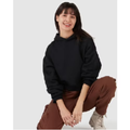 Imagem da oferta Blusão Feminino Com Capuz Em Moletom Flanelado