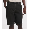 Imagem da oferta Bermuda Slim em Sarja com Pespontos Contrastantes e Laterais Triplas