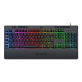 Imagem da oferta Teclado gamer Redragon Shiva K512 RGB QWERTY cor preto com luz RGB