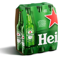 Imagem da oferta Cerveja Heineken Long Neck Pack 6 unidades 330Ml