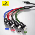 Imagem da oferta Cabo USB Baseus 3 em 1 30cm