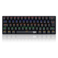 Imagem da oferta Teclado Mecânico Gamer Redragon Lakshmi Rainbow Brown Switch ABNT2 Preto - K606R (PT-BROWN)