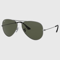 Imagem da oferta Óculos De Sol Ray-Ban Aviator Large Metal Preto