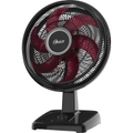 Imagem da oferta Oster Ventilador Power Fresh 2 em 1 110V Preto/Vermelho 140W OVTR481