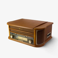 Imagem da oferta Vitrola Toca Discos K7 CD USB FM e Bluetooth ObaVintage Bivolt Toca e Grava