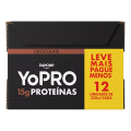 Imagem da oferta Pack Bebida Láctea UHT Zero Lactose Sabor Chocolate com 15g de Proteínas e 12 Unidades de 250ml Yopro