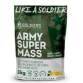 Imagem da oferta Hipercalórico Army Super Mass 3Kg 100% Importado - Soldiers Nutrition