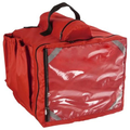 Imagem da oferta Bag Mochila Térmica Delivery Pizza 45 Litros Vermelha Pro Tork