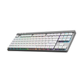 Imagem da oferta Teclado Sem Fio Mecânico Gamer Logitech G515 RGB Bluetooth com Design TKL,Tecnologia Lightspeed Branco - 920-012535