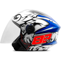 Imagem da oferta CAPACETE NEW LIBERTY 3 PRO TORK GP 88 BRILHANTE AZUL TAM 58