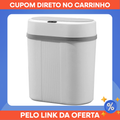 Imagem da oferta Lixeira Automática Knock 12L Sem Toque Sensor Infravermelho e Tampa para Cozinha Banheiro Escritório e Quarto