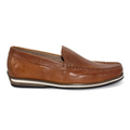 Imagem da oferta Mocassim De Couro Democrata Masculino Easy Ted 135201 - Marrom