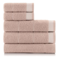 Imagem da oferta Jg De Banho 5 Pçs Scala Rosa Mauve