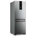 Imagem da oferta Refrigerador Brastemp Inverse Frost Free A+++ 447 Litros Inox com Smart Flow e Fresh Box - BRE57FK