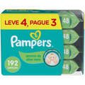 Imagem da oferta Pampers Lenços Umedecidos Aroma De Aloe Vera 192 Unidades