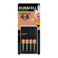 Imagem da oferta Carregador De Pilhas Recarregáveis Duracell Aa/aaa Com 4 Aa