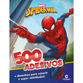 Imagem da oferta Livro para colorir infantil com 500 adesivos Homem Aranha Spiderman Marvel 270001 Culturama
