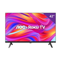 Imagem da oferta Smart TV 42\" AOC Full HD DLED 42S5045/78G com Processador Quad Core Sistema Operacional Roku HDMI e USB