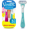 Imagem da oferta Aparelho de Depilação Gillette Venus Tropical - 3 unidades