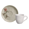 Imagem da oferta Kit 6 Xícaras De Café Bio Stoneware Campestre Porto Brasil