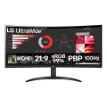 Imagem da oferta Monitor LG Ultrawide Curvo Tela Va 34 Wqhd Hdr10 34wr50qc-b Cor Preto 110V/220V