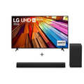 Imagem da oferta Combo Smart TV LG UHD 4K UT80 65 polegadas + Soundbar LG S40T | LG BR